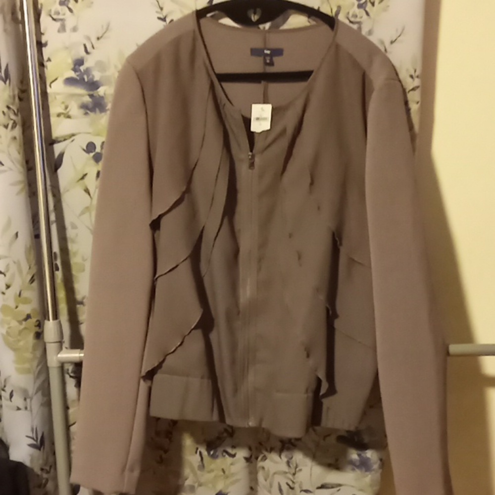 GAP ruffle Jacket